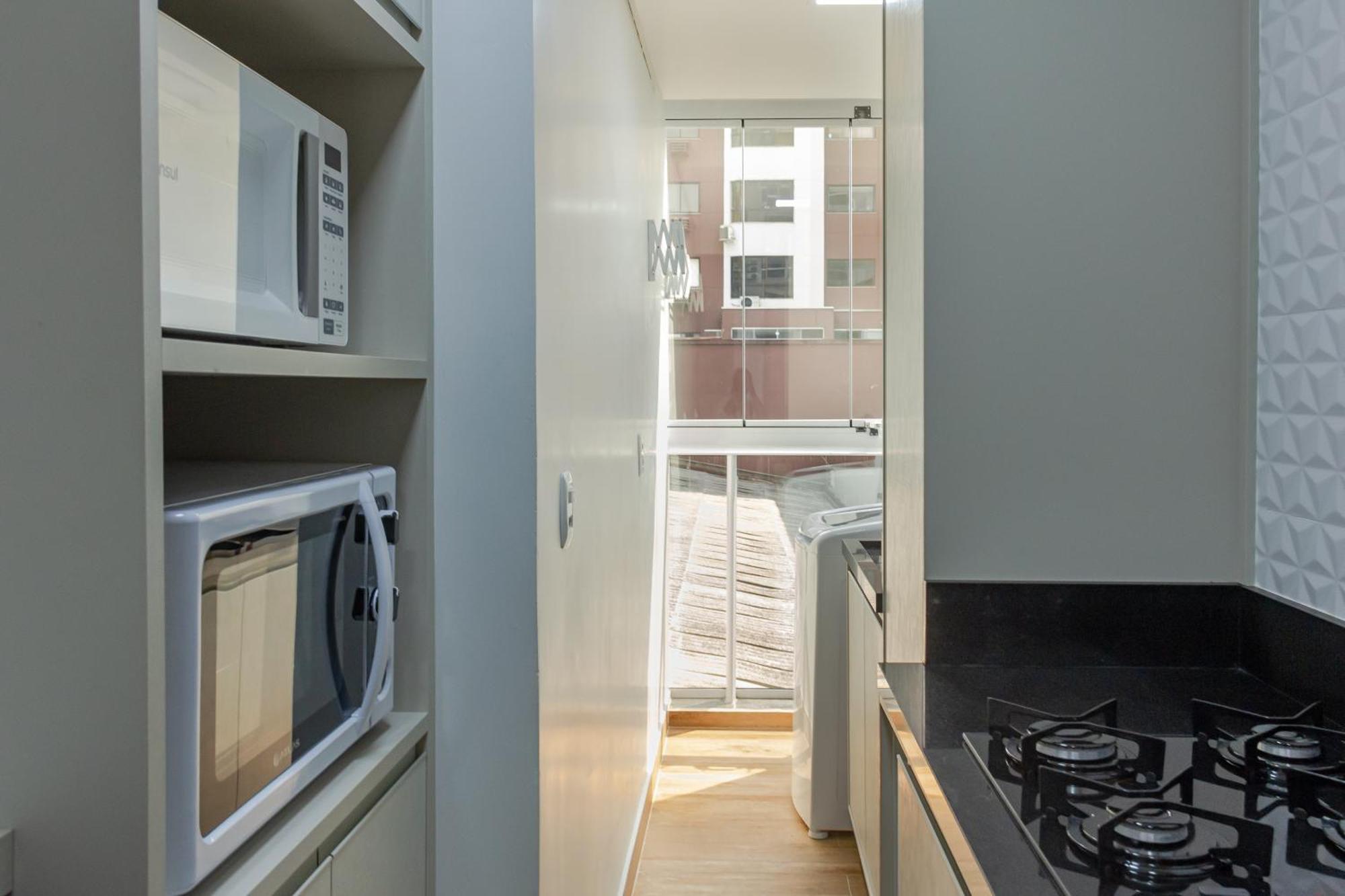 Apartamento 1 Quadra Da Na Avbrasil, Wi-fi 350mega P1188 *